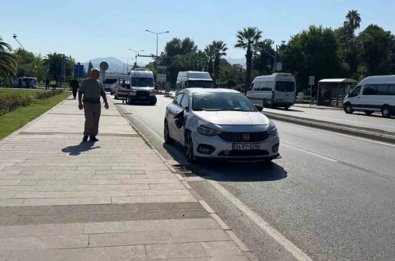Samsun’da otomobilin çarptığı kadın ağır yaralandı