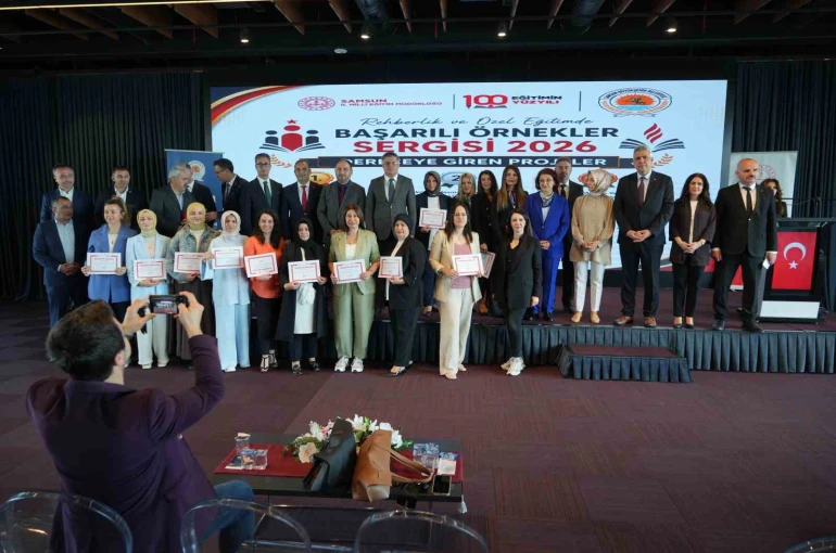 Samsun’da rehberlik ve özel eğitim alanındaki başarılı projeler sergilendi 