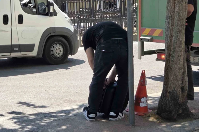 Samsun’da şüpheli valiz paniği
