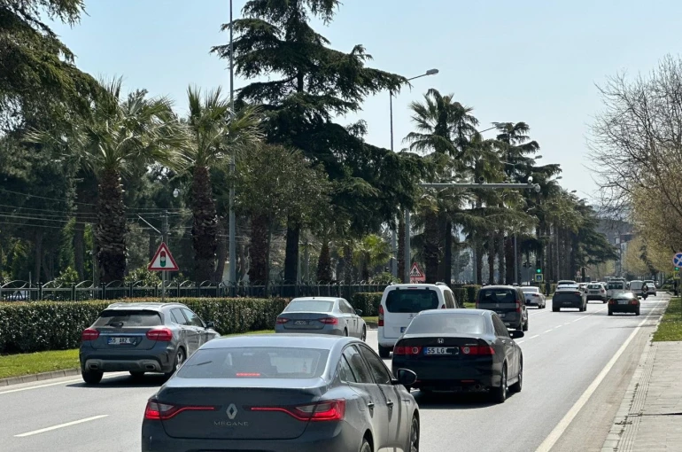 Samsun’da taşıt sayısı 543 bin 967’ye ulaştı