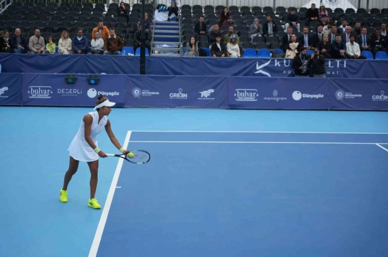 Samsun’da uluslarası tenis heyecanı: 26 ülkeden 55 kadın sporcu korta çıkıyor 