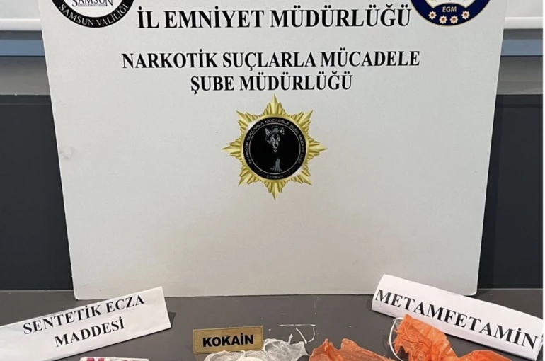 Samsun’da uyuşturucu operasyonu: 11 gözaltı