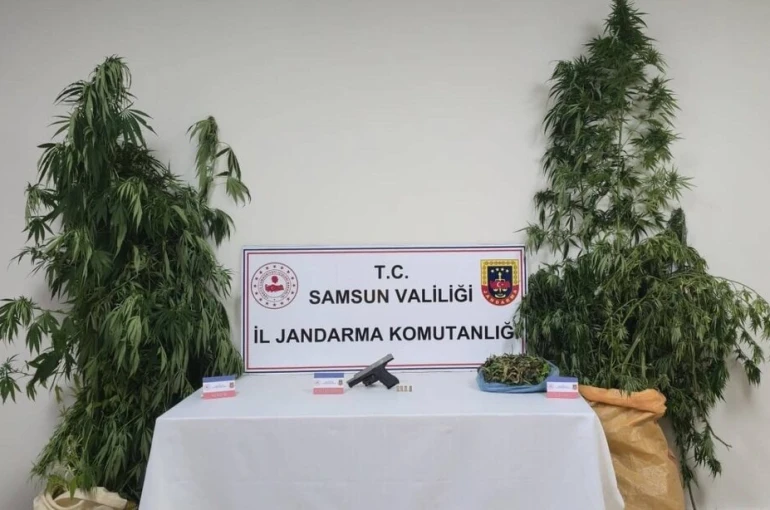 Samsun’da uyuşturucuya 2 gözaltı