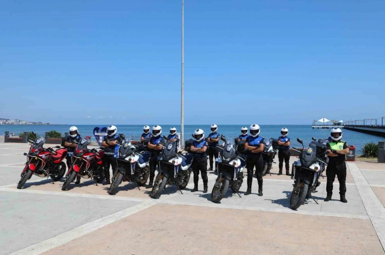 Samsun’da zabıtaya hızlı müdahale gücü: Motosikletli ekipler sahada