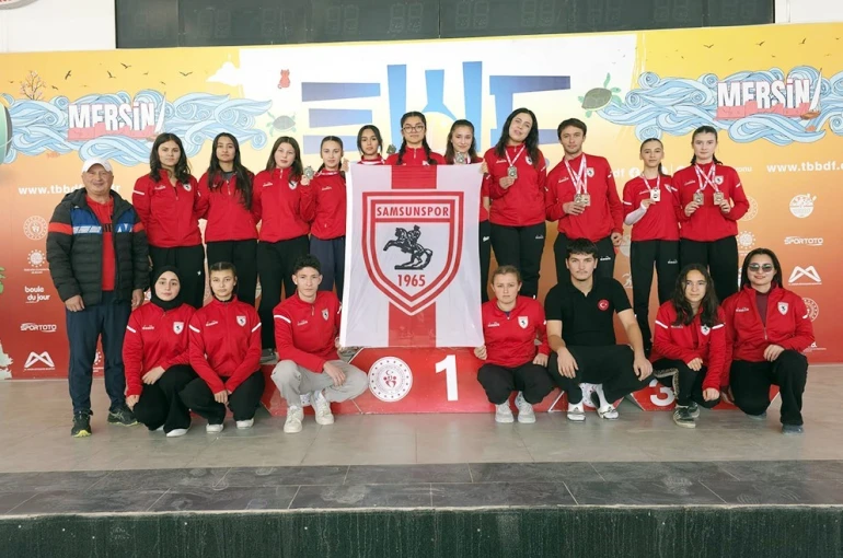 Samsunspor Bocce Takımı, Türkiye şampiyonasına damga vurdu