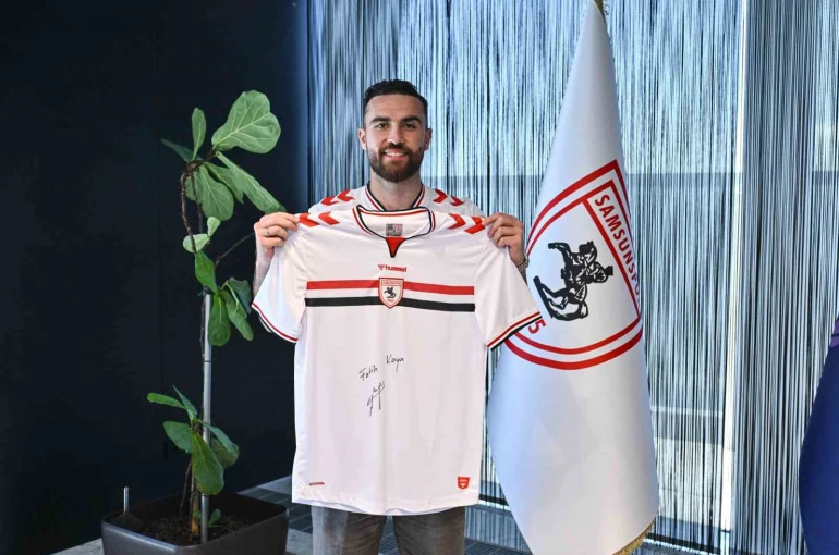 Samsunspor’da sezonun ilk transferi Fatih Kaya