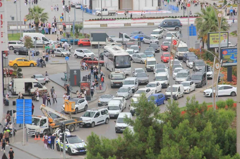 Samsun’un trafik yükü artıyor: 1 yılda 37 bin 641 araç artışı