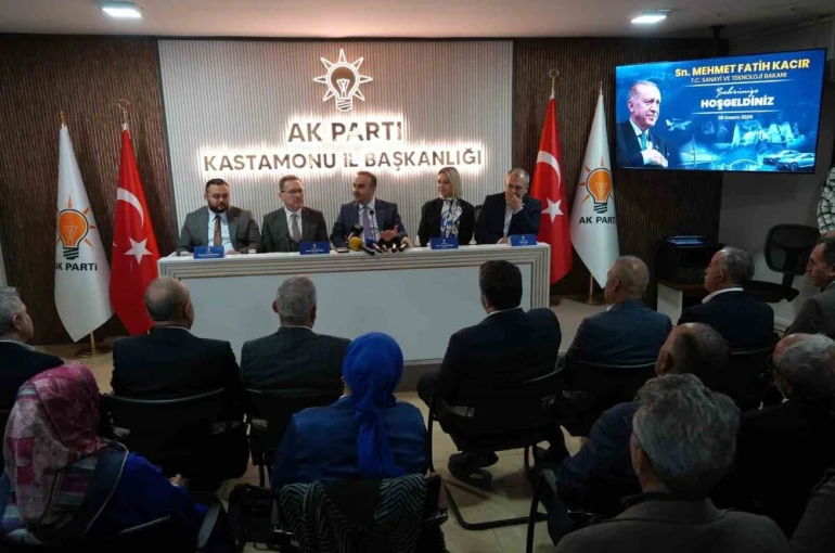Sanayi ve Teknoloji Bakanı Mehmet Fatih Kacır: "Türkiye bugün artık dünyanın en önemli üretim merkezlerinden biri"