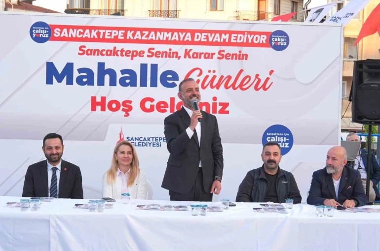 Sancaktepe’de hizmetler "ortak akıl" ile şekilleniyor: Mahalle buluşmaları başladı