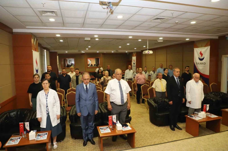 SANKO Üniversitesi’nde 15 Temmuz Demokrasi ve Milli Birlik Günü Anma Programı düzenlendi