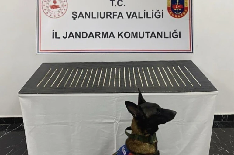 Şanlıurfa’da uyuşturucu operasyonu: 4 gözaltı