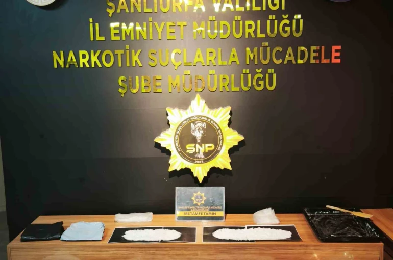 Şanlıurfa’da 3 kilo uyuşturucu ele geçirildi 