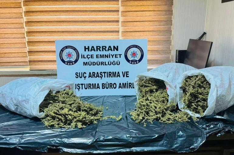 Şanlıurfa’da 8 kilo uyuşturucu ele geçirildi: 1 şahıs tutuklandı