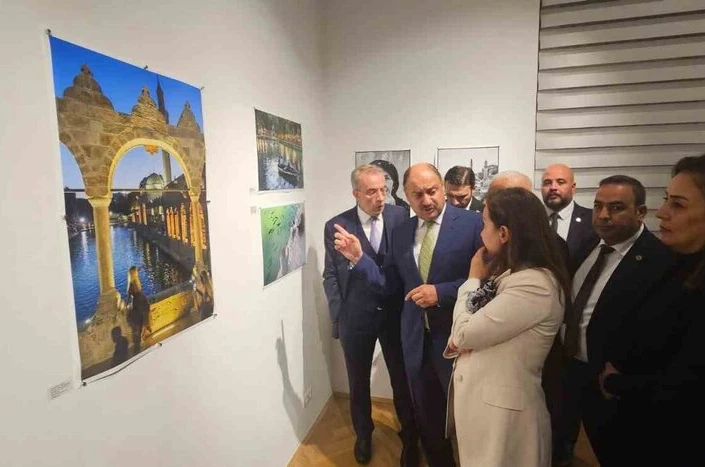 Şanlıurfa’da çekilen fotoğraflar Viyana’daki sergide