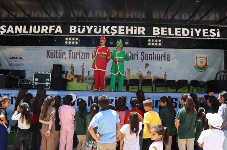 Şanlıurfa’da çocuklara sanat ve eğlence dolu şenlik
