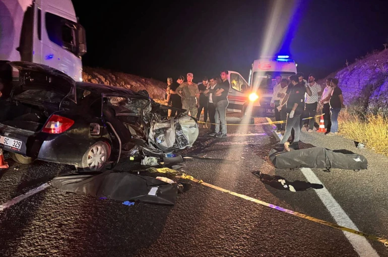 Şanlıurfa’da feci kaza: 2 ölü, 6 yaralı