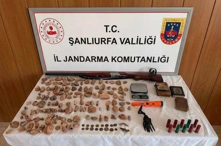 Şanlıurfa’da tarihi eser kaçakçılığı: 1 gözaltı