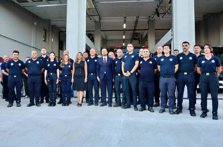 Saray’a modern itfaiye istasyonu açıldı