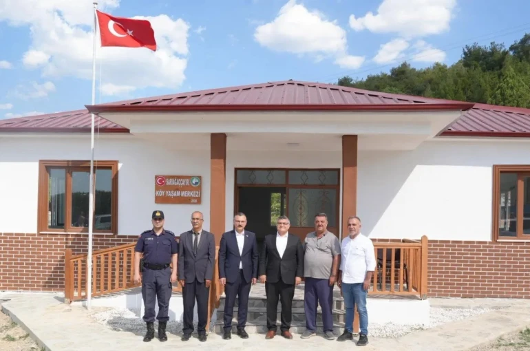 Sarıağaççayırı Köy Yaşam Merkezi projesinde sona yaklaşıldı