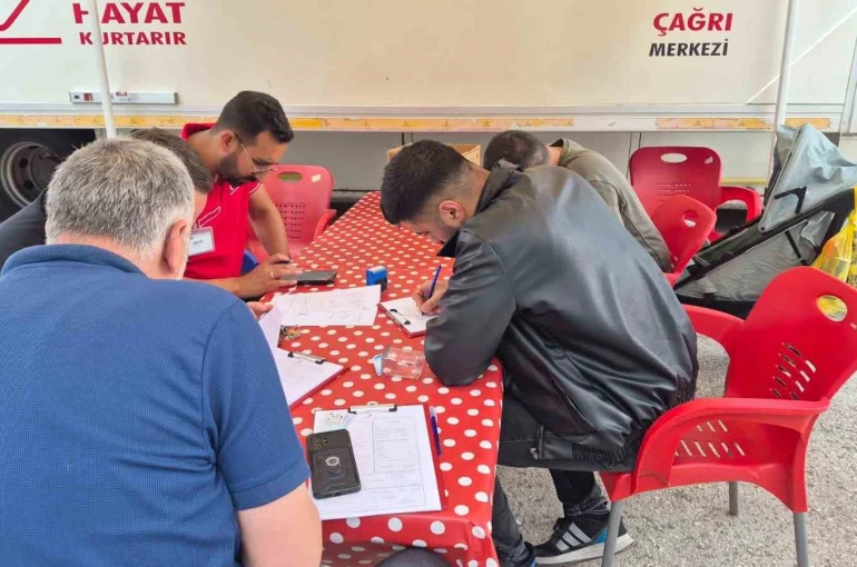 Sarıkamış’ta Kızılay’dan kan bağışı kampanyası