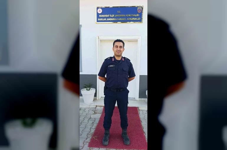 Sarılar Jandarma’da nöbet değişimi gerçekleşti