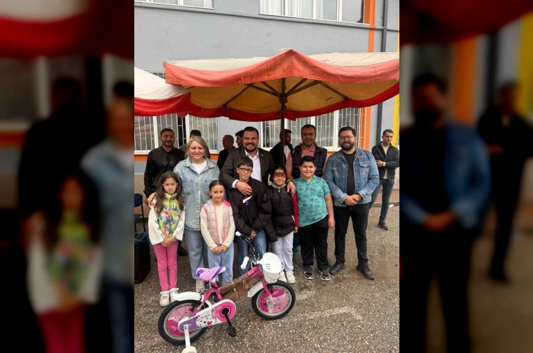 Şarkhöyük’te çocukların yüzünü gülümseten dayanışma