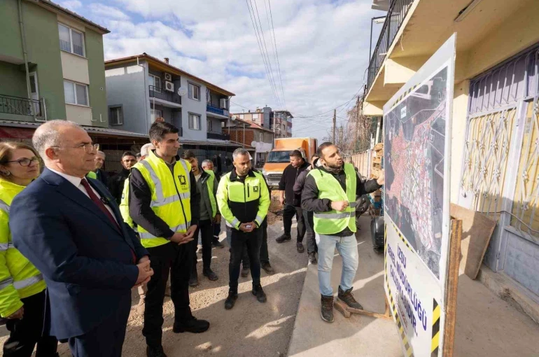 Sarnıç’ta içme suyu yatırımı hızla ilerliyor