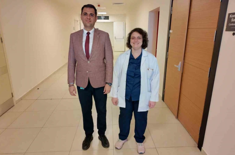 Şehir Hastanesinden uzmanlık alan ilk hekim Dr. Ülkü Büşra Bayram oldu