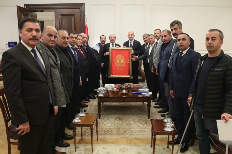 Şehit aileleri ve gazilerden Soylu’ya tam destek