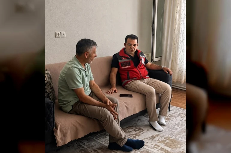 Şehit ailesine vefa ziyareti