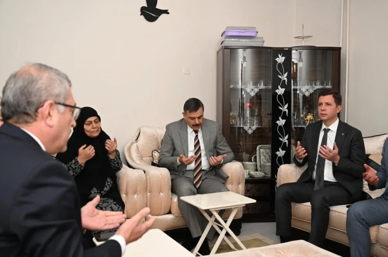Şehit annesine vefa