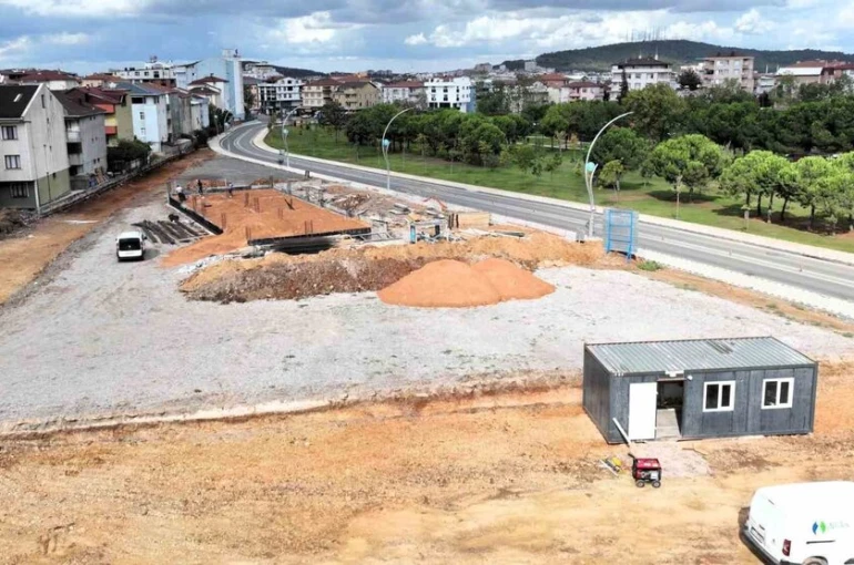 Şehit Yakınları ve Gazi Evi projesinde inşaat ilerliyor
