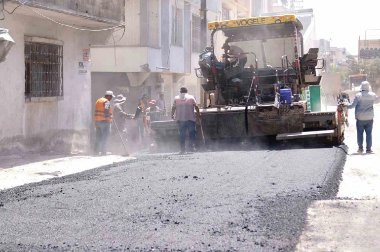 Şehitkamil’de asfalt çalışmaları hız kesmiyor