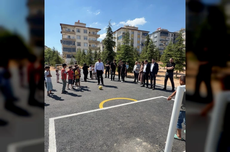 Şehitkamil’de atıl alan dev parka dönüştü