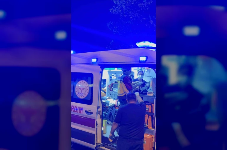 Semt pazarı yolunda kaza: İki kardeş yaralandı