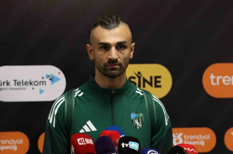 Serdar Dursun: "Kocaelispor ve taraftarı karşısında oynamak kolay değil"