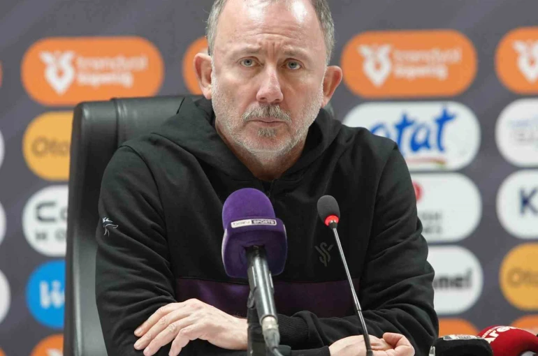 Sergen Yalçın: "Mağlubiyetle ayrıldığımız için üzgünüz"