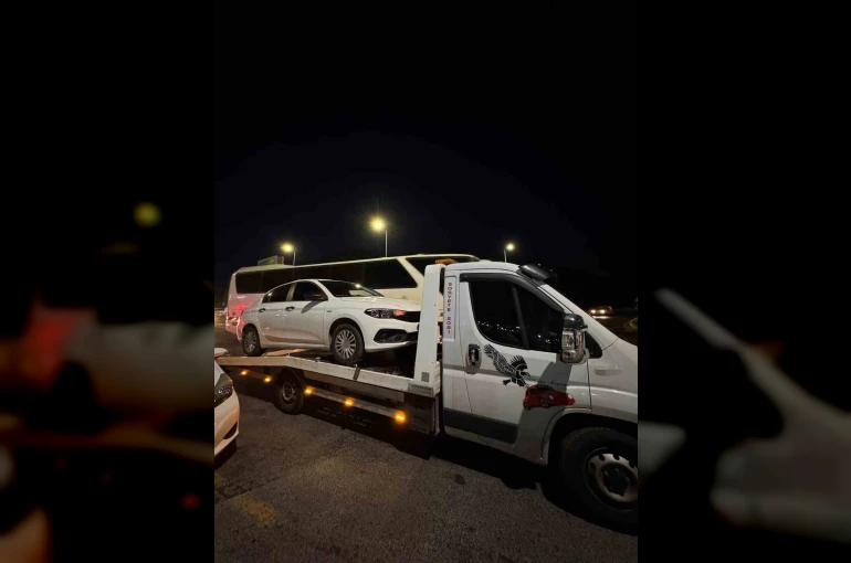 Serik’te korsan taşımacılık yapan 2 araca ceza