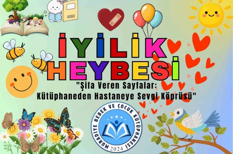 Şifa veren sayfalar: Kütüphaneden hastaneye sevgi köprüsü