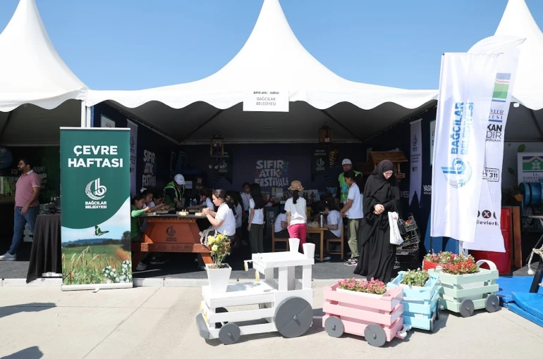 Sıfır Atık Festivali’nde Bağcılar Belediyesi standına yoğun ilgi