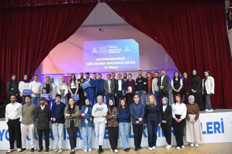 Şiir yarışmasının kazananları belli oldu