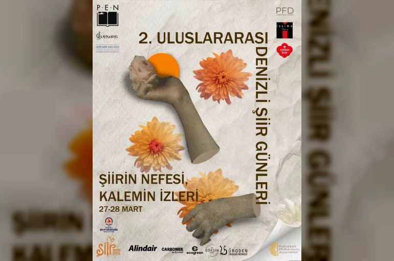 Şiirin rüzgârı Denizli’de esecek