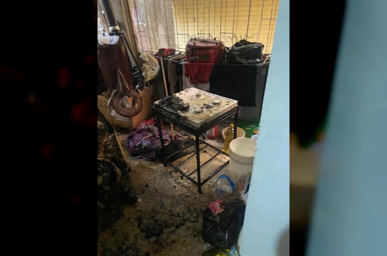 Siirt’te evde çıkan yangın korkuttu
