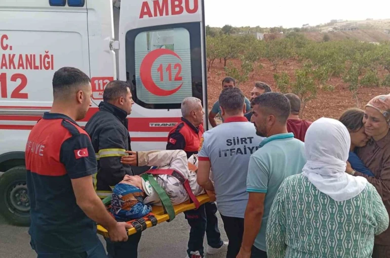 Siirt’te trafik kazası: 3 yaralı