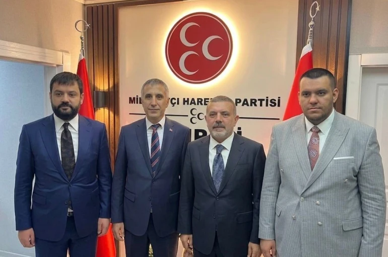 Sincan Belediye Başkanı Ercan’dan MHP’ye ziyaret