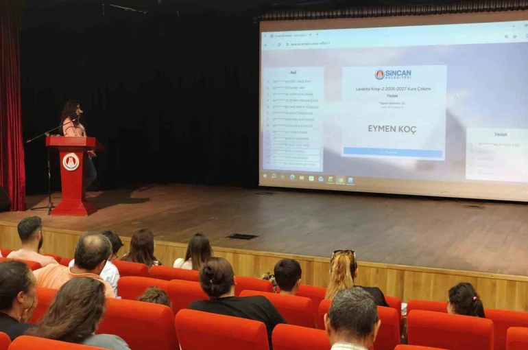 Sincan Belediyesi kreşlerinde öğrenciler kura çekimi ile belirlendi