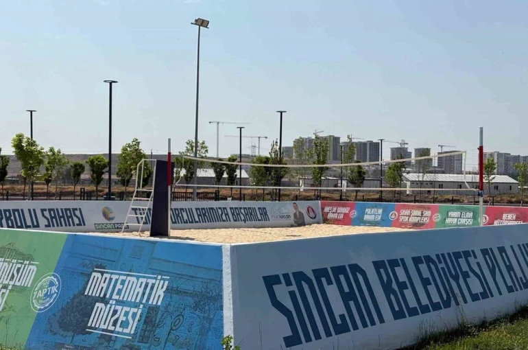 Sincan Belediyesi’nden Plaj Voleybol Turnuvası