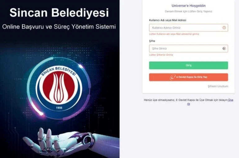 Sincan’da dijital dönüşüm: Başvurular bir tık uzakta