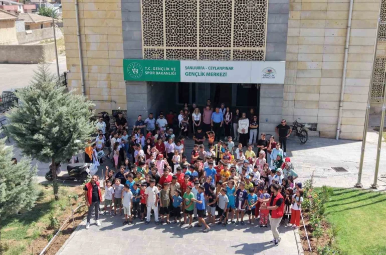 Sınır ilçesinde örnek eğitim modeli: Çocuklar yazın ekran yerine etkinlikleri seçti