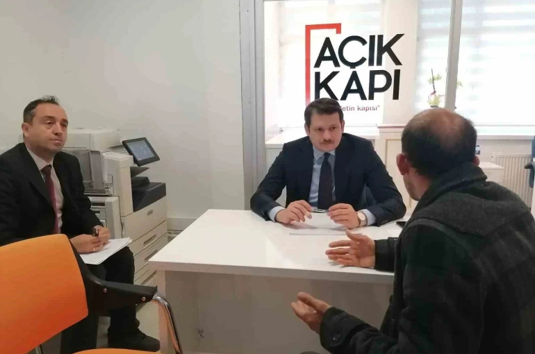 Sinop Valiliği "Açık Kapı" verilerini paylaştı